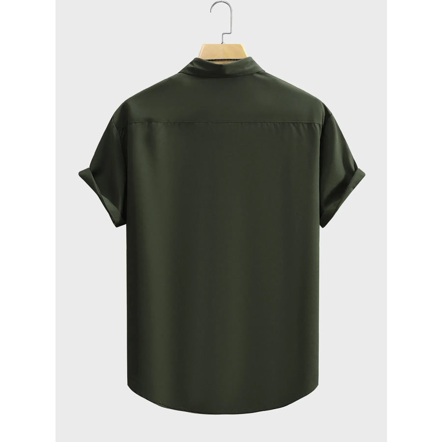 Men’s Casual Short-Sleeve Shirt Apparel and Accessories