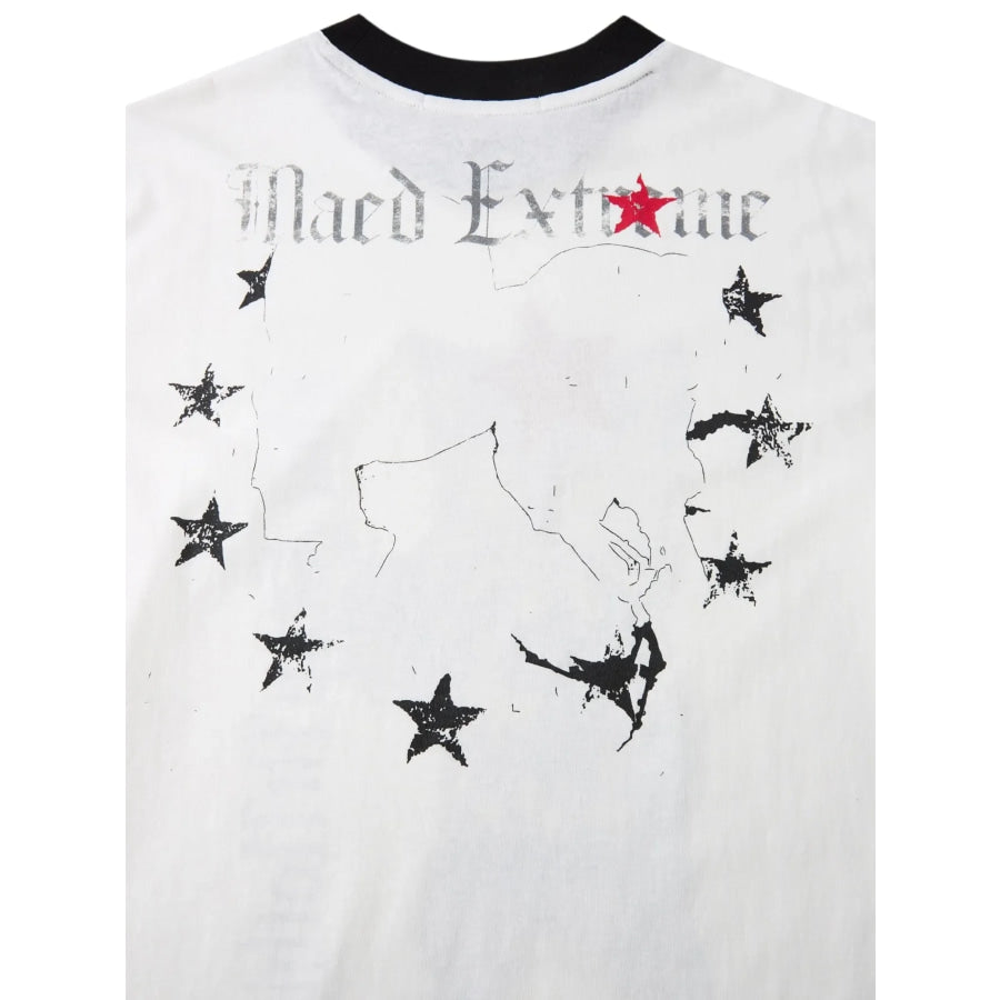 Men’s Cat Star Graphic Short Sleeve T-Shirt Apparel and Accessories