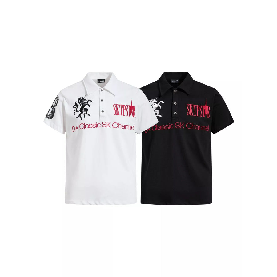 Men’s Classic Embroidered Short Sleeve Polo Apparel and Accessories