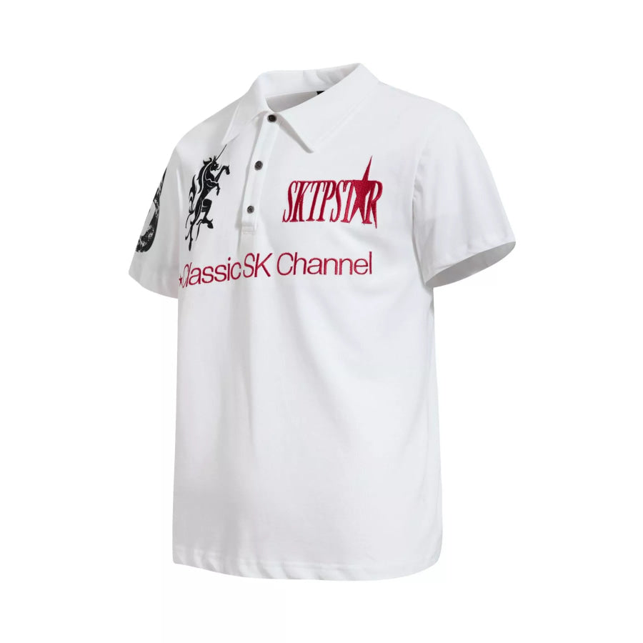 Men’s Classic Embroidered Short Sleeve Polo Apparel and Accessories