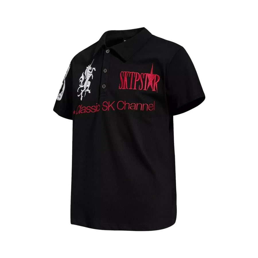 Men’s Classic Embroidered Short Sleeve Polo Apparel and Accessories