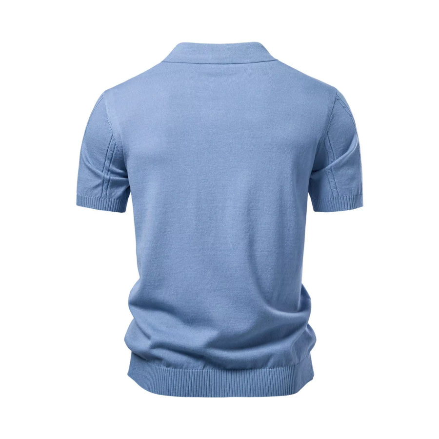 Men’s Classic Knit Short Sleeve Polo Apparel and Accessories