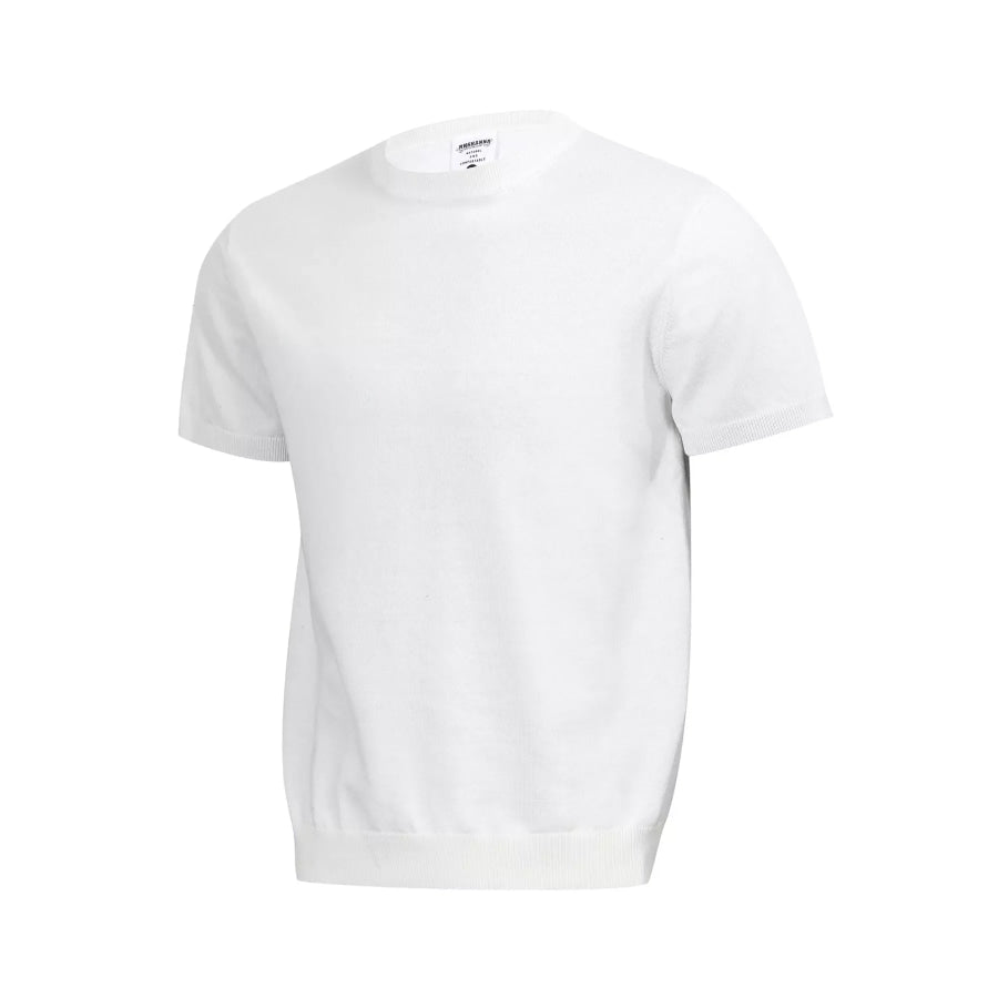 Men’s Classic Short Sleeve Knit Top White / M Apparel and Accessories