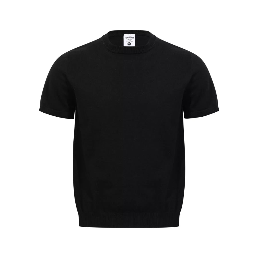 Men’s Classic Short Sleeve Knit Top Black / M Apparel and Accessories