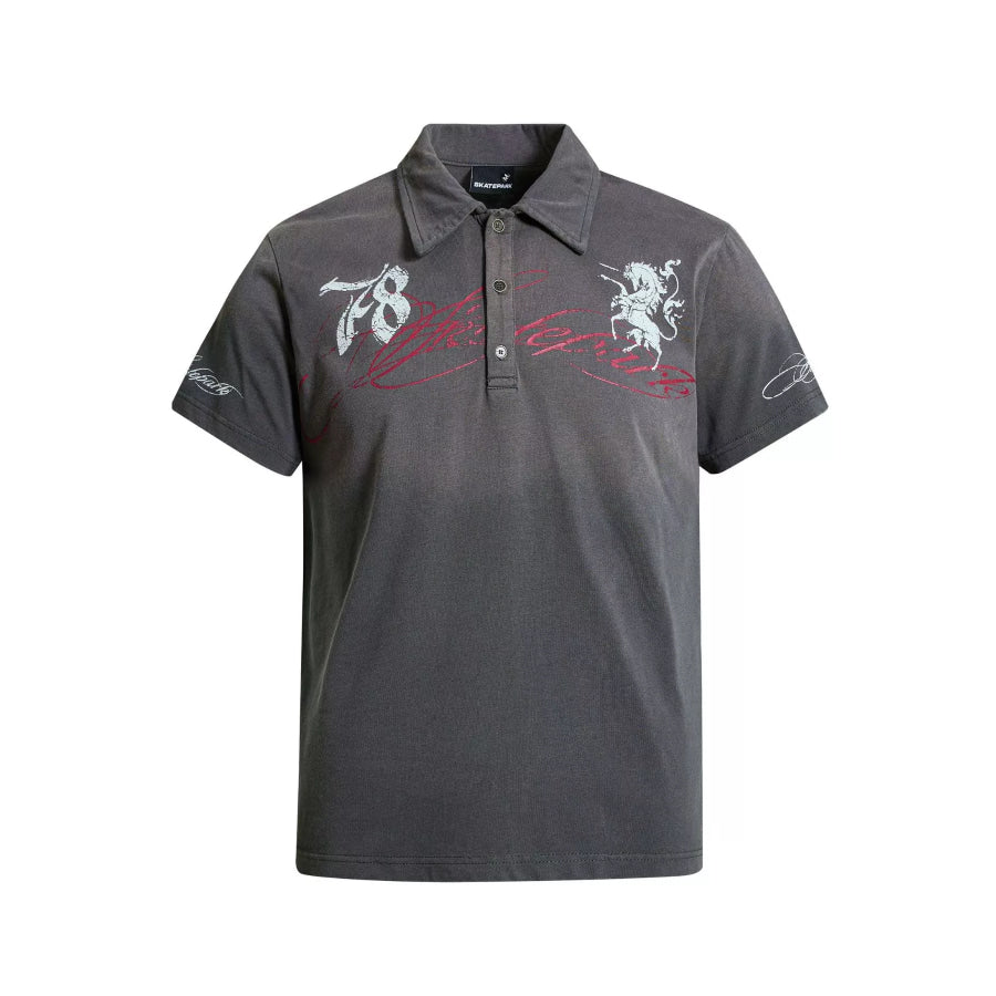 Men’s Classic Short Sleeve Polo Dark Gray / S Apparel and Accessories