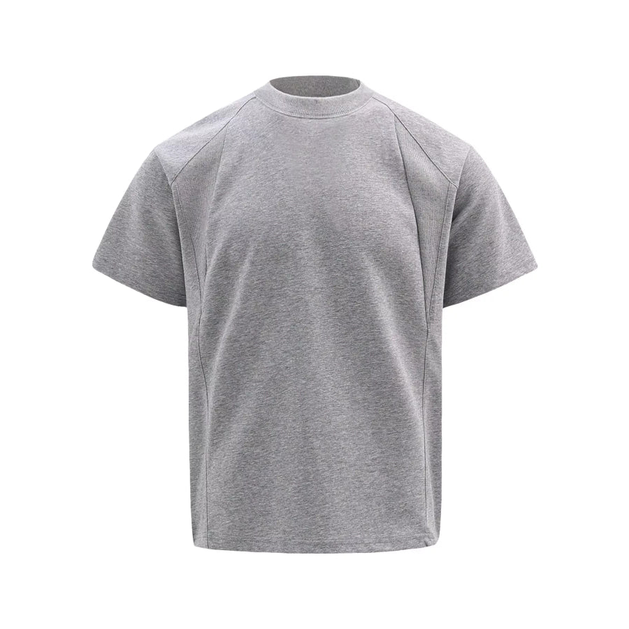 Men’s Crewneck Short Sleeve T-Shirt Gray / S