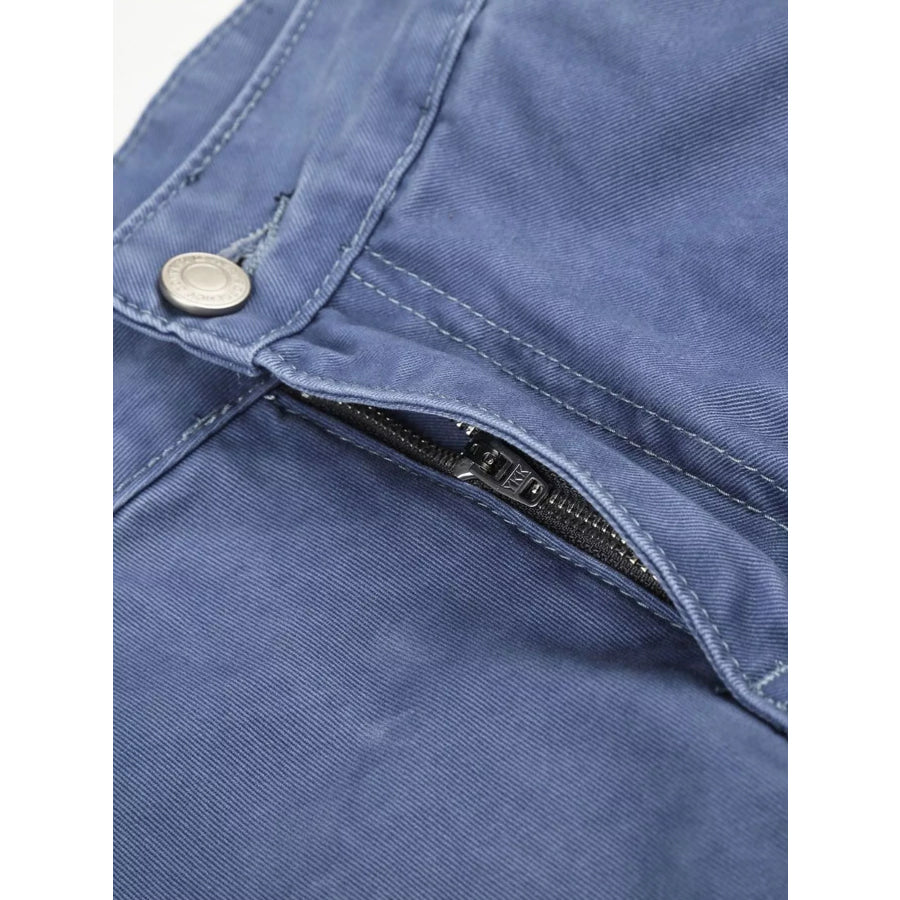 Men’s Distressed Cargo Capris Apparel and Accessories