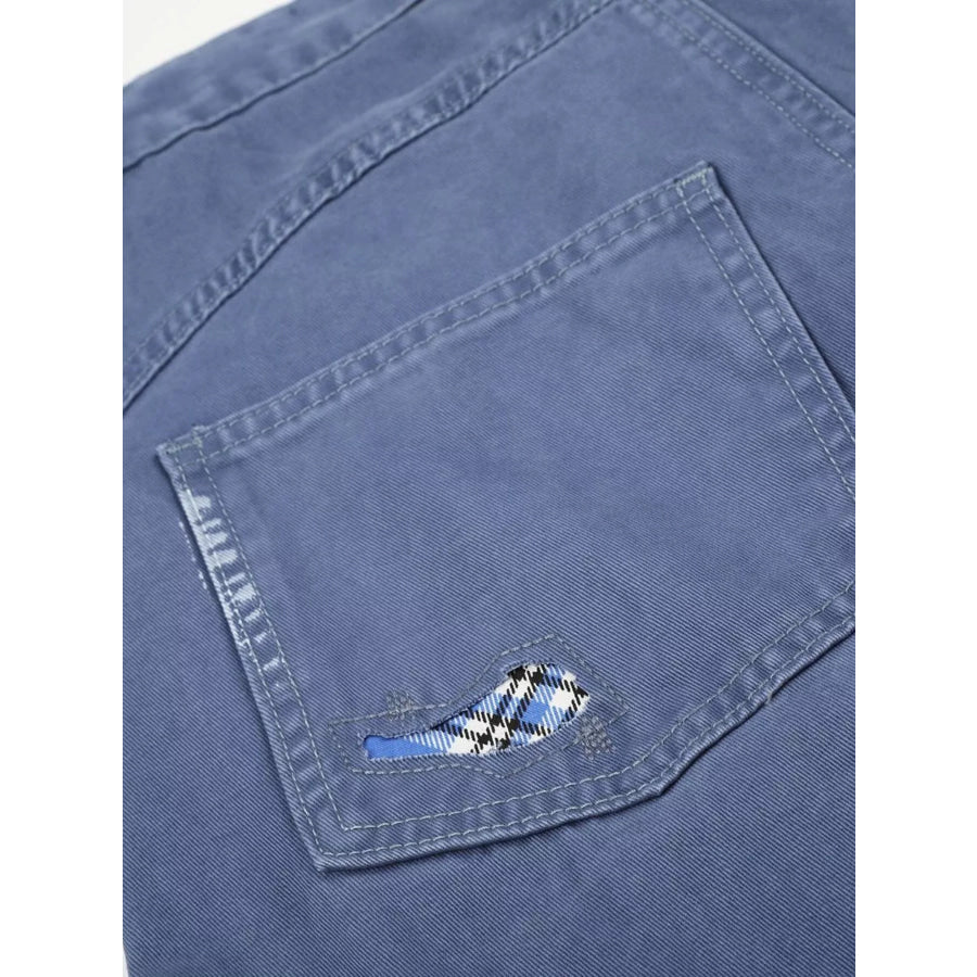 Men’s Distressed Cargo Capris Apparel and Accessories