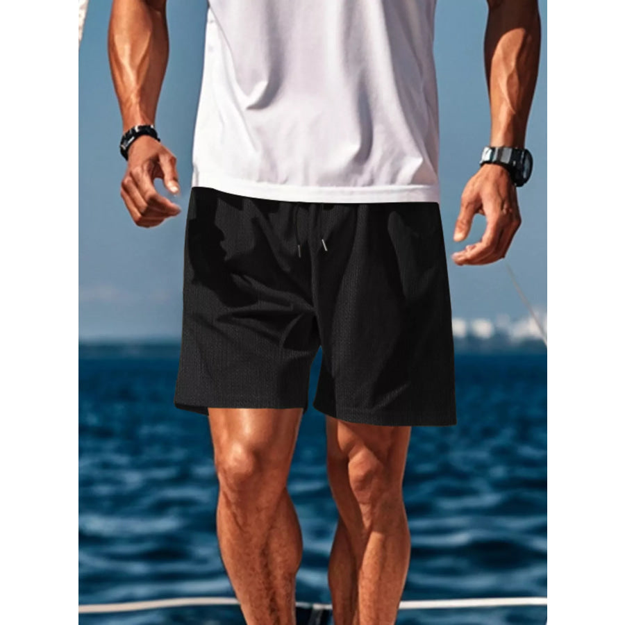 Men’s Drawstring Causal Shorts Apparel and Accessories