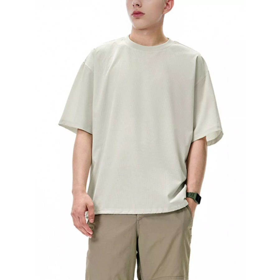 Men’s Drawstring Hem Quick-Dry T-Shirt Apparel and Accessories