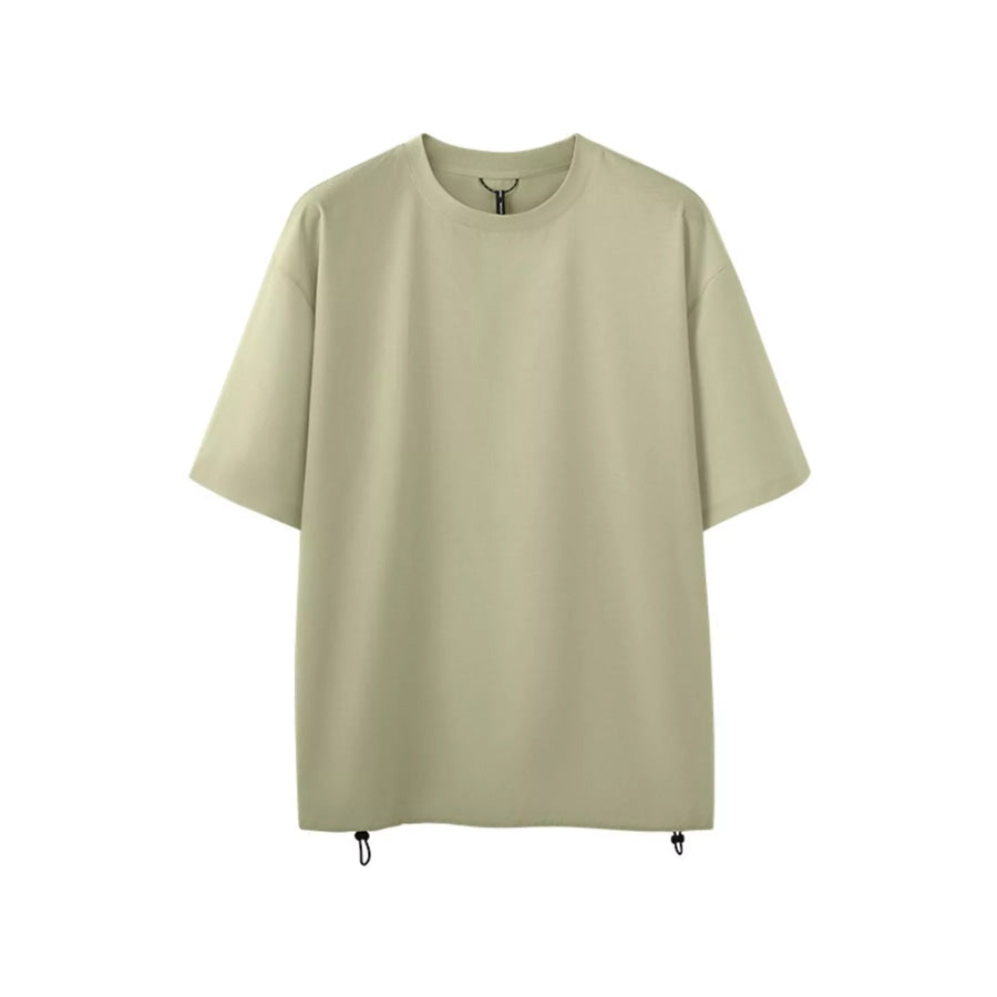 Men’s Drawstring Hem Quick-Dry T-Shirt Apparel and Accessories