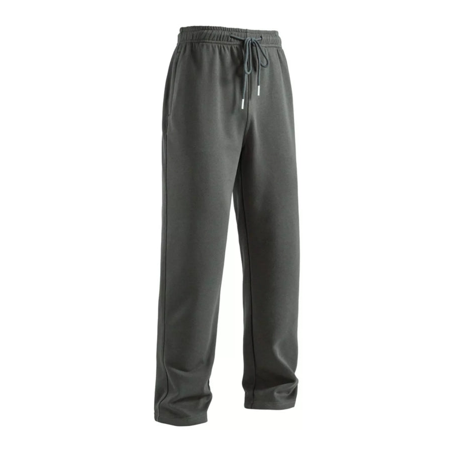 Men’s Drawstring Loose Fit Pants Dark Gray / S Apparel and Accessories