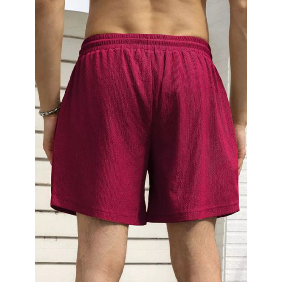 Men’s Drawstring Shorts with Pockets Apparel and Accessories