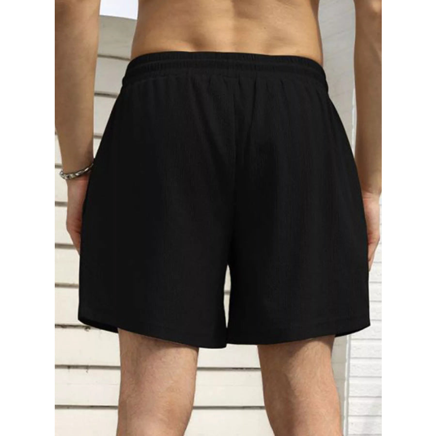 Men’s Drawstring Shorts with Pockets Apparel and Accessories