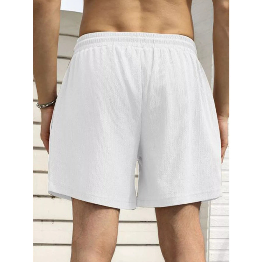 Men’s Drawstring Shorts with Pockets Apparel and Accessories