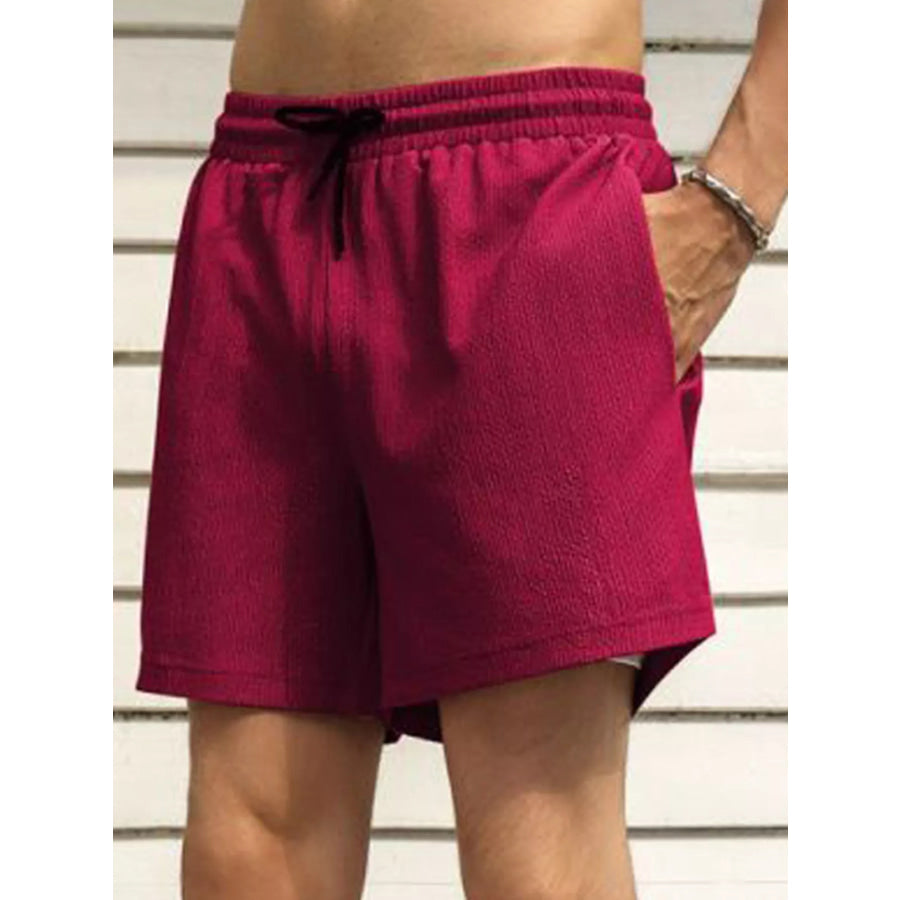 Men’s Drawstring Shorts with Pockets Apparel and Accessories
