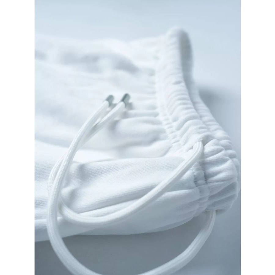 Men’s Drawstring Wide Leg Pants Apparel and Accessories