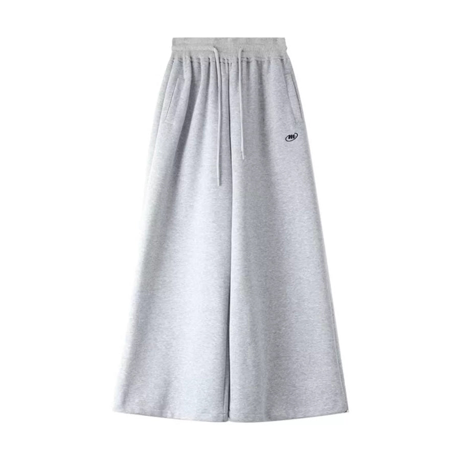 Men’s Drawstring Wide Leg Pants Apparel and Accessories