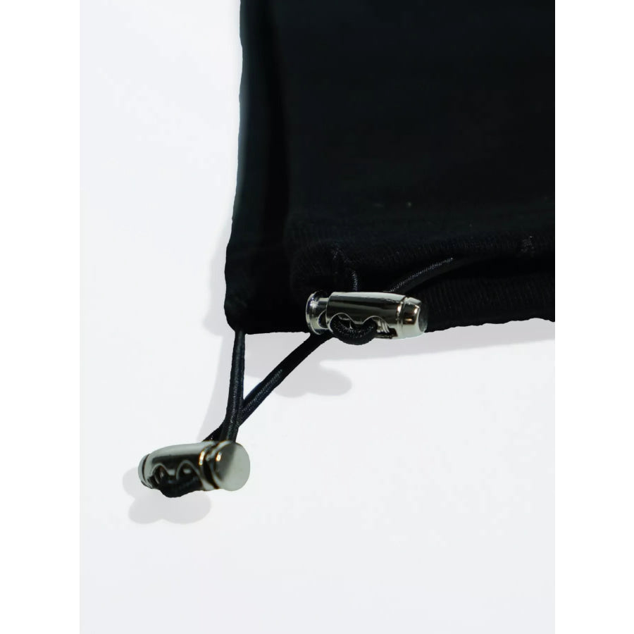 Men’s Drawstring Wide Leg Pants Apparel and Accessories