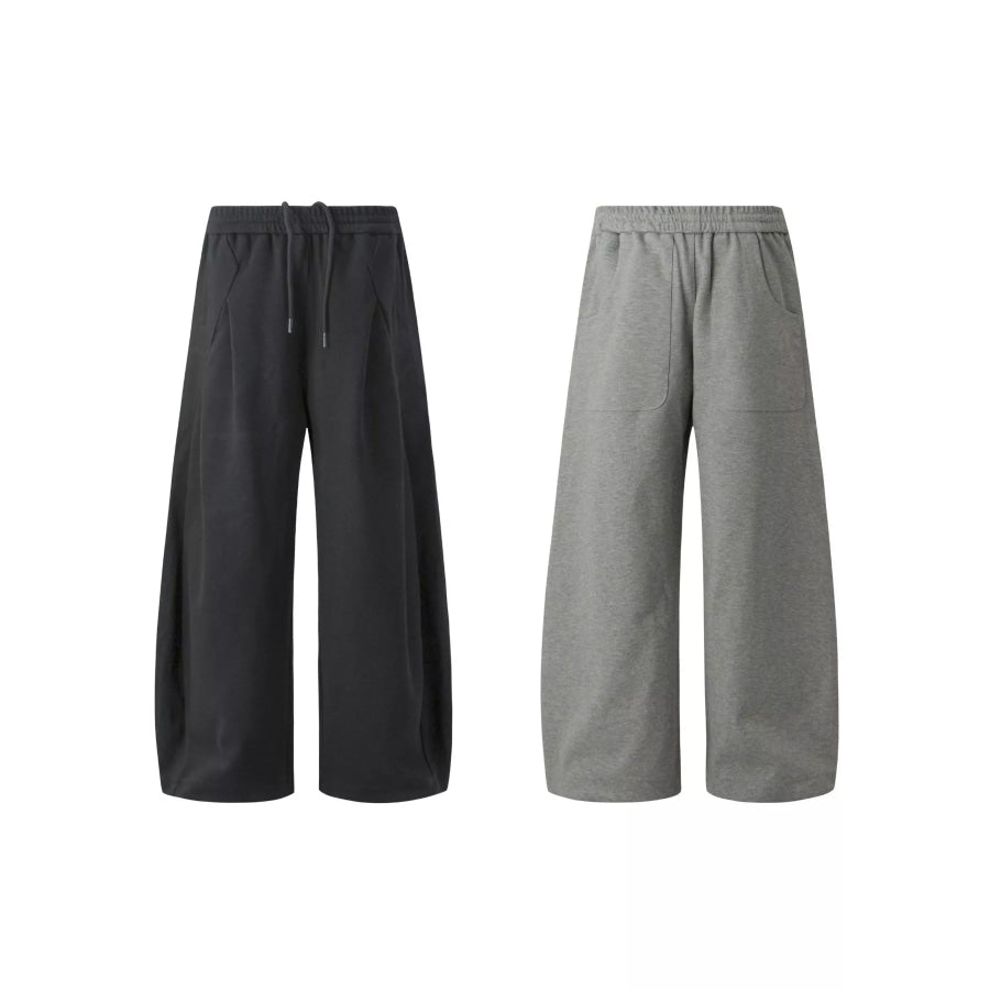 Men’s Drawstring Wide Leg Sweatpants Apparel and Accessories