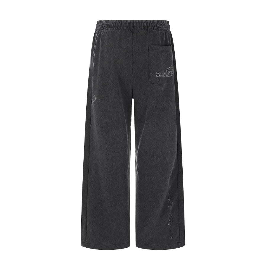 Men’s Drawstring Wide-Leg Sweatpants Apparel and Accessories