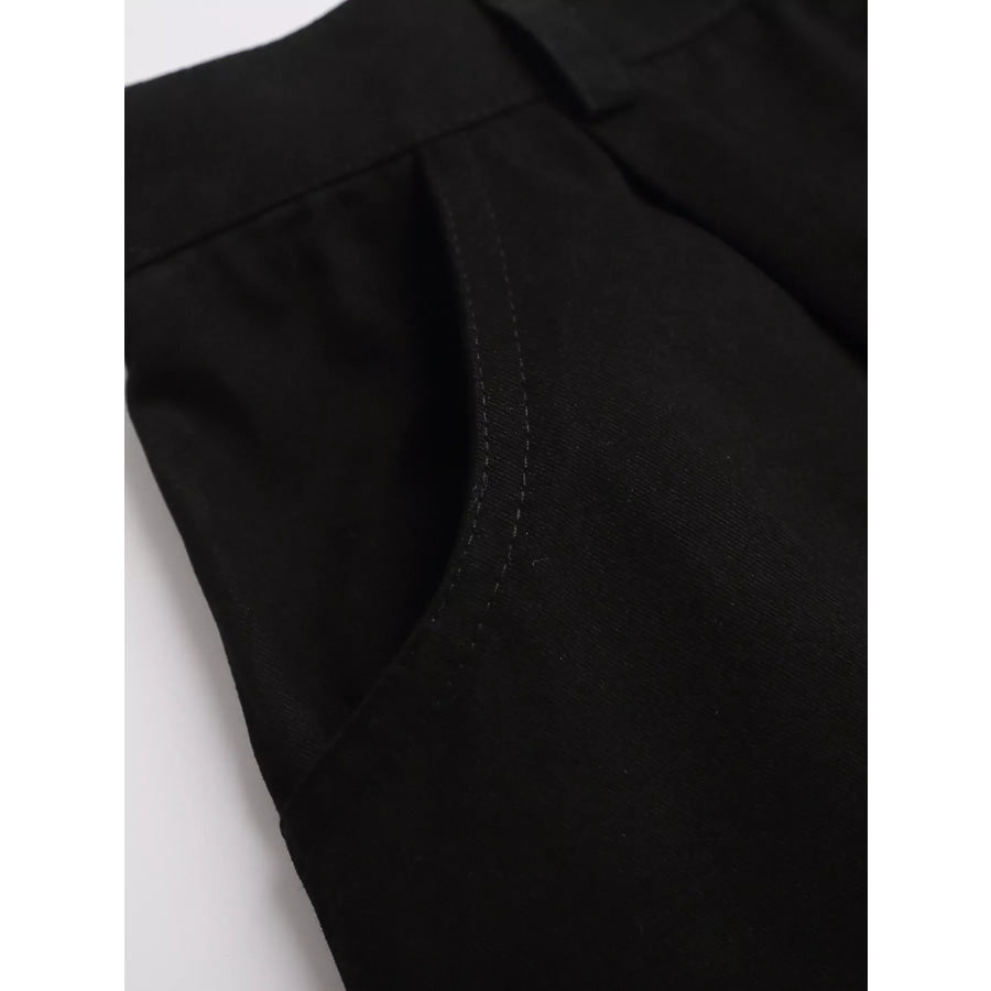 Men’s Embroidered Cargo Capris Apparel and Accessories