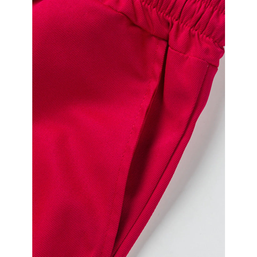 Men’s Full Size Cargo Shorts with Drawstring Plus Size Apparel and Accessories