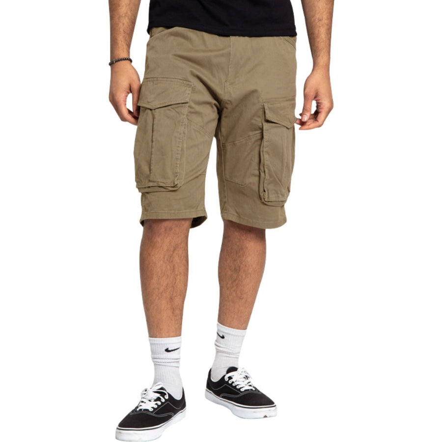Men’s Full Size Cargo Shorts with Multiple Pockets Plus Size Apparel and Accessories