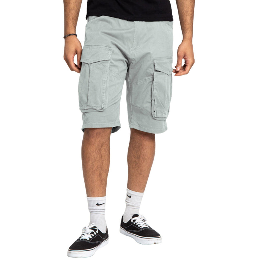 Men’s Full Size Cargo Shorts with Multiple Pockets Plus Size Apparel and Accessories