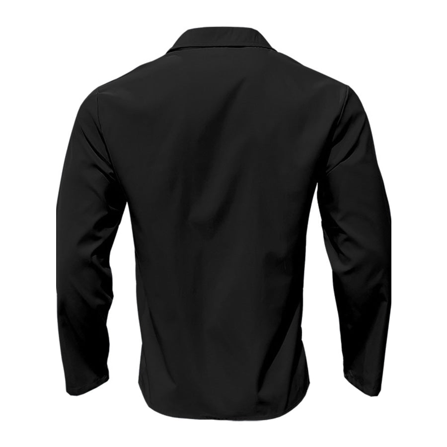 Men’s Full Size Casual Button-Up Shirt Plus Size Apparel and Accessories