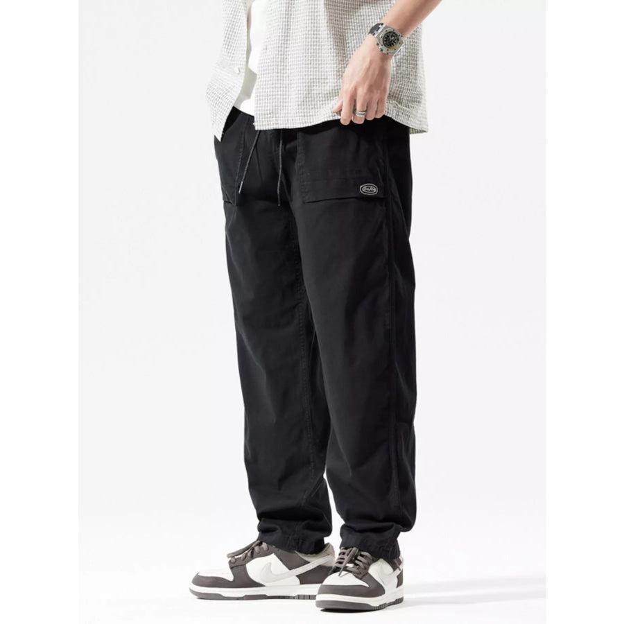 Men’s Full Size Casual Cargo Pants with Multiple Pockets Plus Size Apparel and Accessories