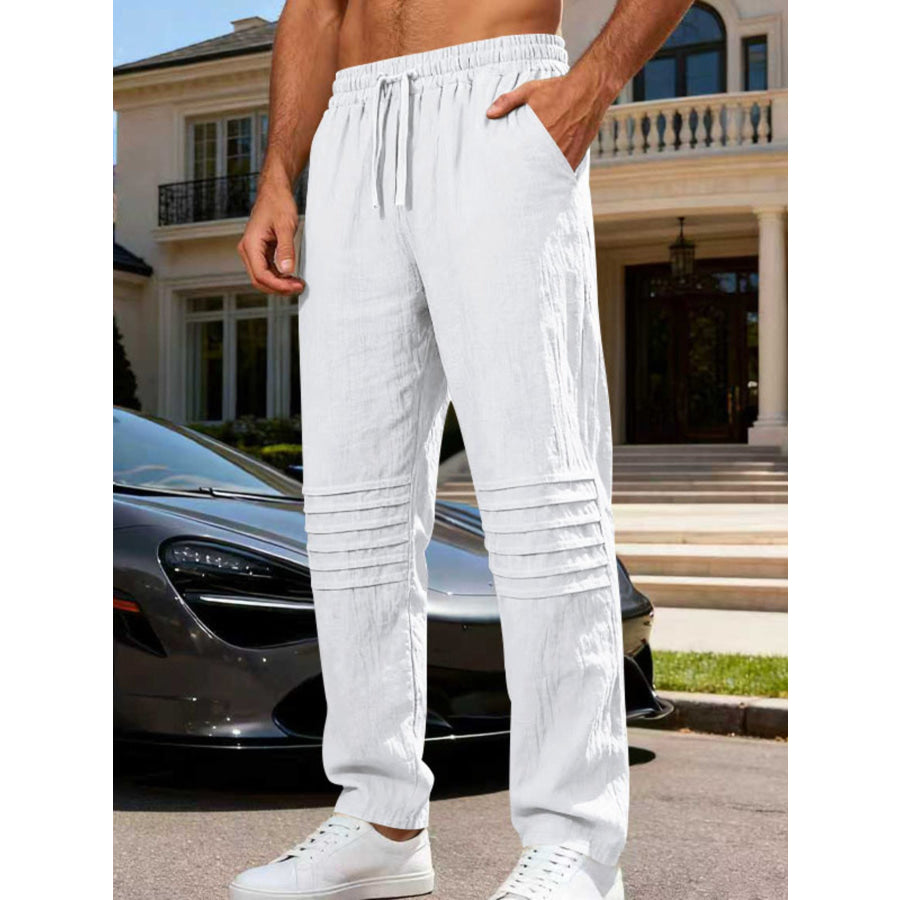 Men’s Full Size Casual Drawstring Pants Plus Size Apparel and Accessories