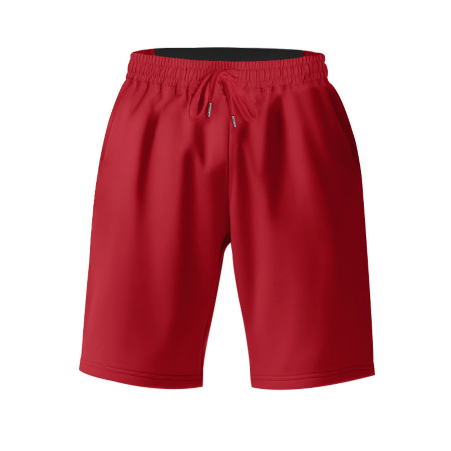 Men’s Full Size Casual Drawstring Shorts Plus Size Apparel and Accessories