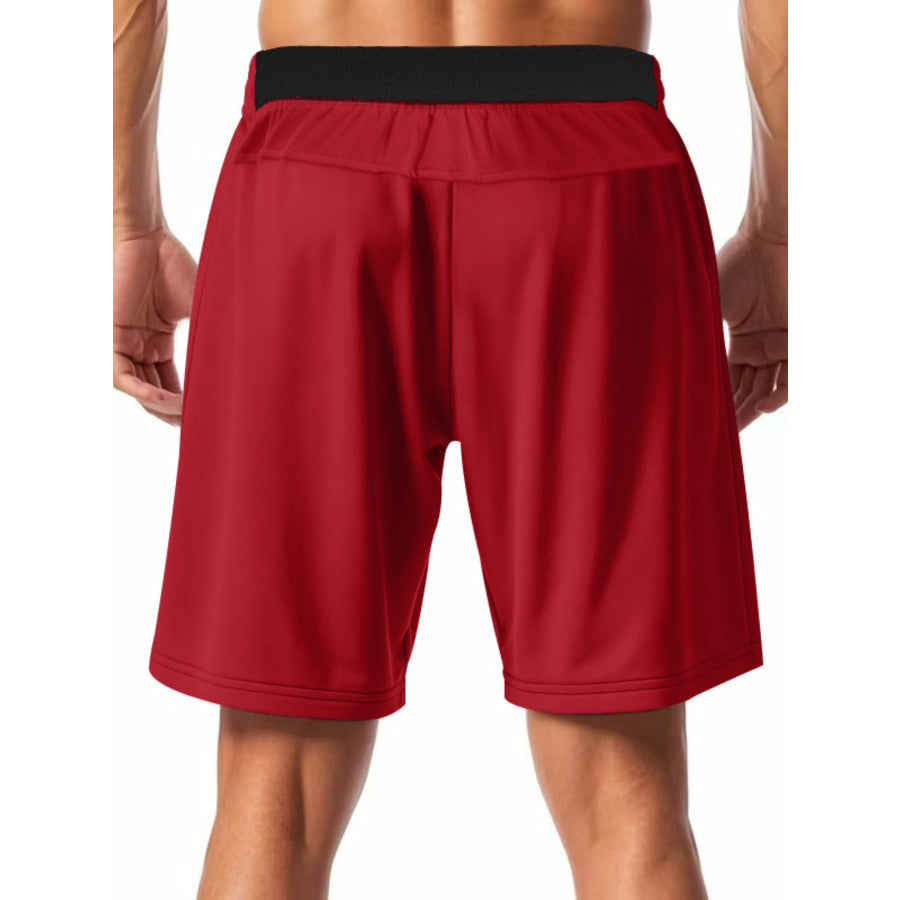 Men’s Full Size Casual Drawstring Shorts Plus Size Apparel and Accessories
