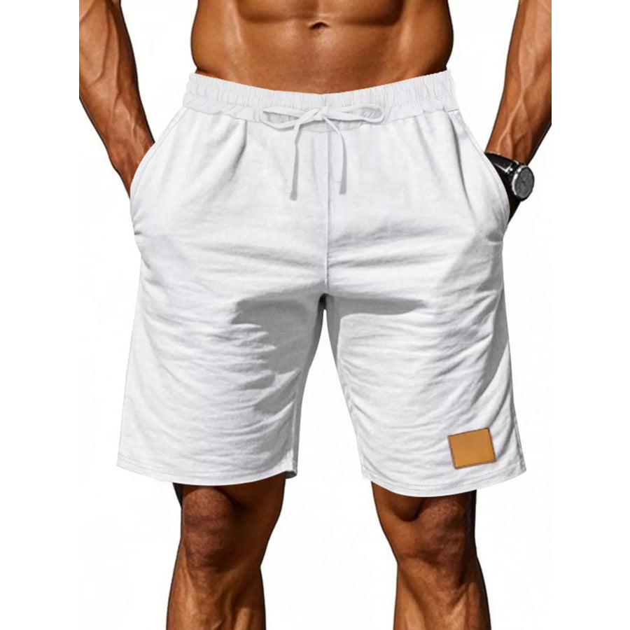 Men’s Full Size Casual Drawstring Shorts Plus Size Apparel and Accessories