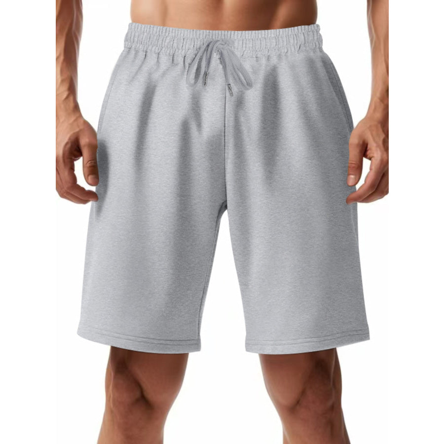 Men’s Full Size Casual Drawstring Shorts Plus Size Apparel and Accessories