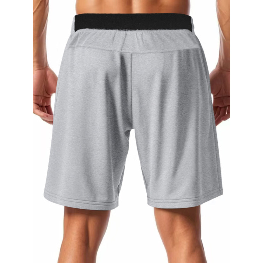 Men’s Full Size Casual Drawstring Shorts Plus Size Apparel and Accessories