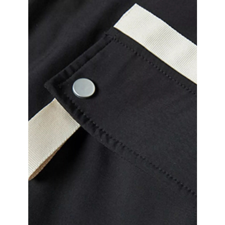 Men’s Full Size Casual Hooded Zip-Up Outerwear Plus Size Apparel and Accessories