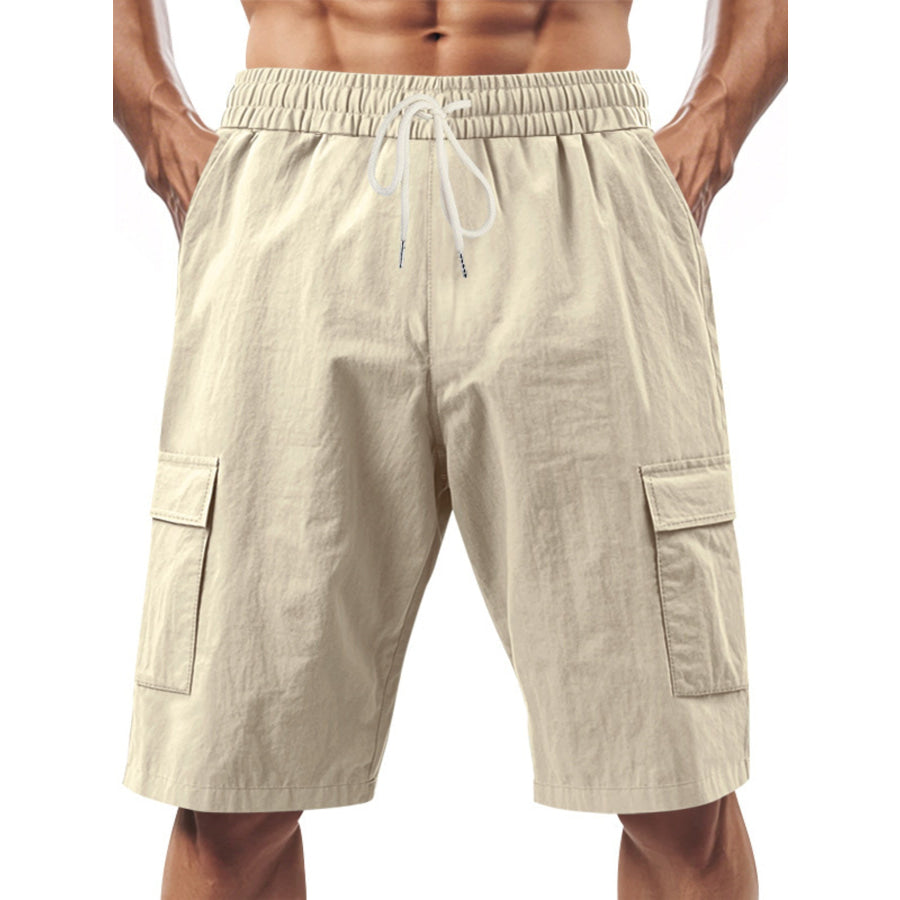 Men’s Full Size Casual Lightweight Cargo Shorts Plus Size Apparel and Accessories