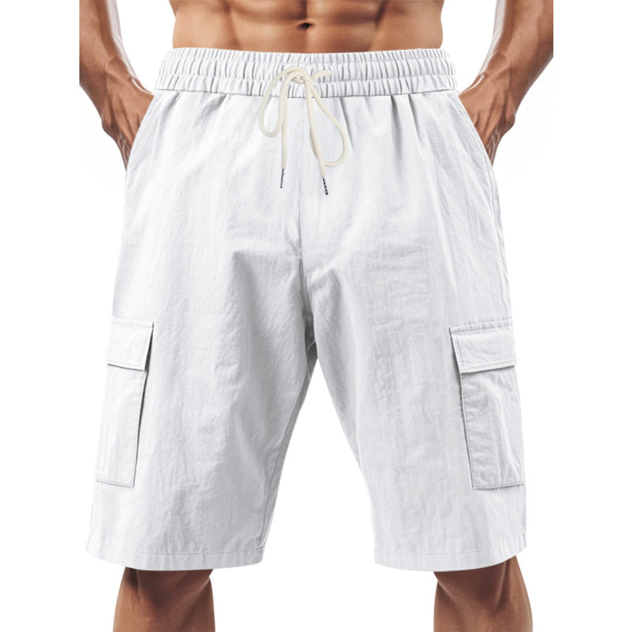 Men’s Full Size Casual Lightweight Cargo Shorts Plus Size Apparel and Accessories