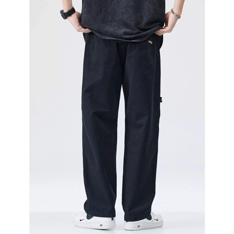 Men’s Full Size Casual Loose Fit Carpenter Pants Plus Size Apparel and Accessories