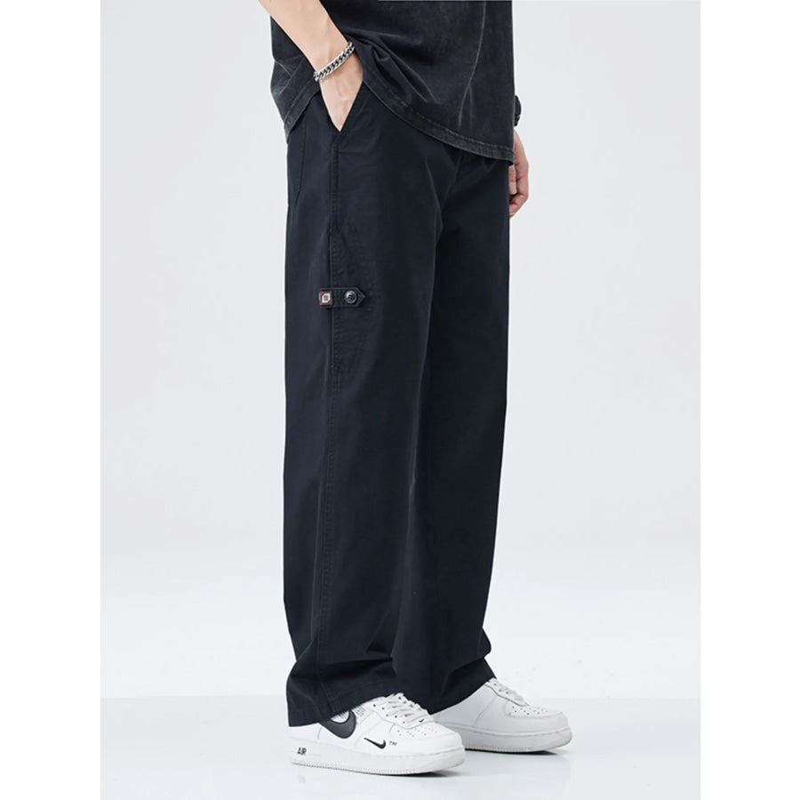 Men’s Full Size Casual Loose Fit Carpenter Pants Plus Size Apparel and Accessories