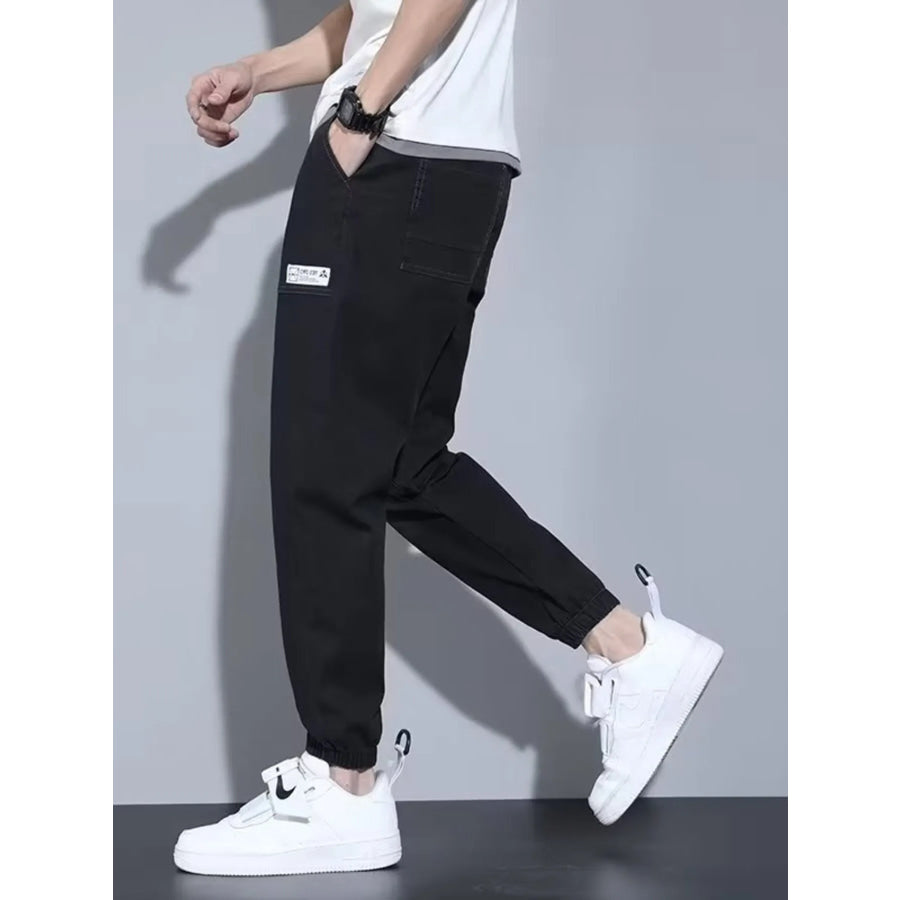 Men’s Full Size Casual Loose Fit Denim Joggers Plus Size Apparel and Accessories