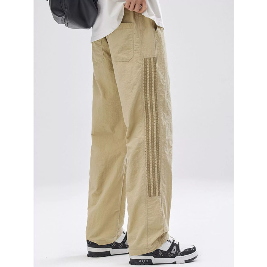 Men’s Full Size Casual Loose Fit Drawstring Pants Plus Size Apparel and Accessories
