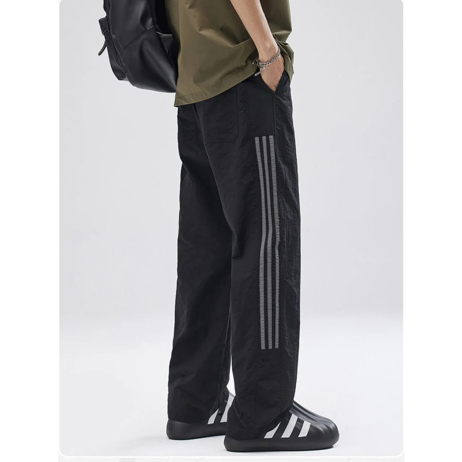 Men’s Full Size Casual Loose Fit Drawstring Pants Plus Size Apparel and Accessories