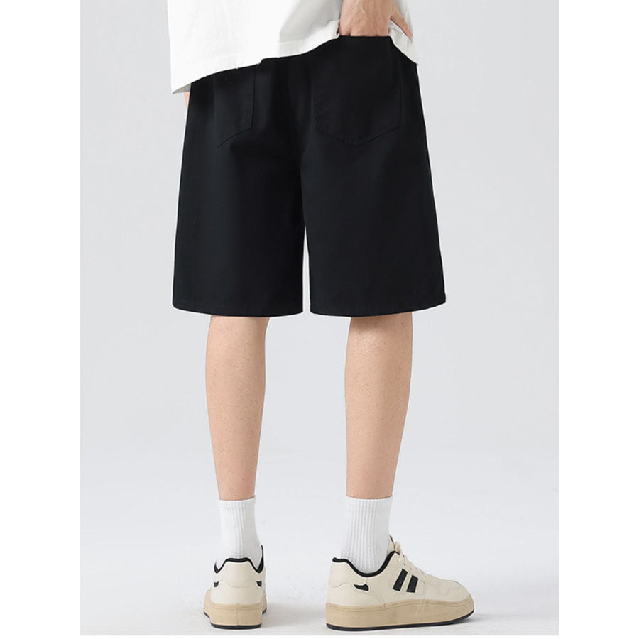 Men’s Full Size Casual Loose-Fit Drawstring Shorts Plus Size Apparel and Accessories