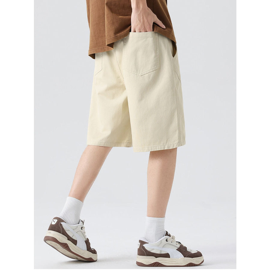 Men’s Full Size Casual Loose-Fit Drawstring Shorts Plus Size Apparel and Accessories