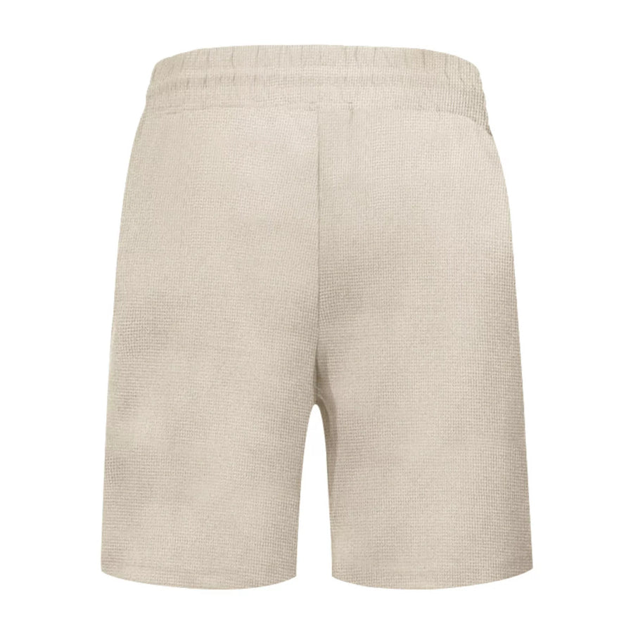 Men’s Full Size Casual Short Sleeve Polo and Shorts Set Plus Size Apparel and Accessories