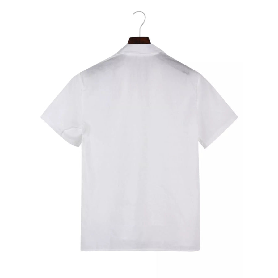 Men’s Full Size Casual Short-Sleeve Shirt Plus SIze Apparel and Accessories