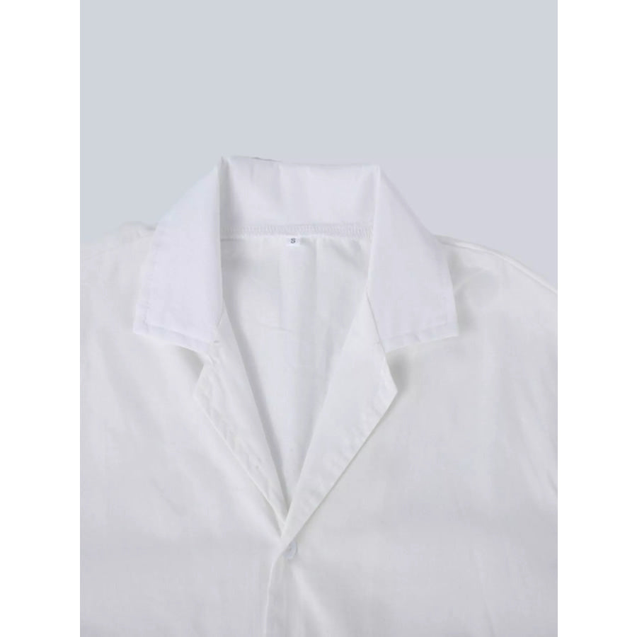 Men’s Full Size Casual Short-Sleeve Shirt Plus SIze Apparel and Accessories